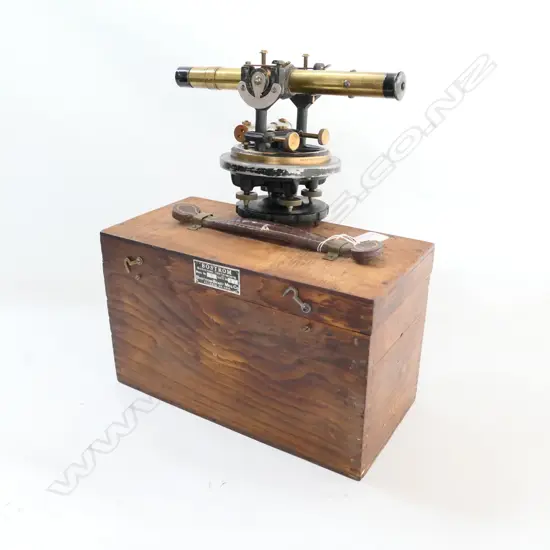 BOSTRUM-BRADY SURVEYOR'S TRANSIT IN BOX